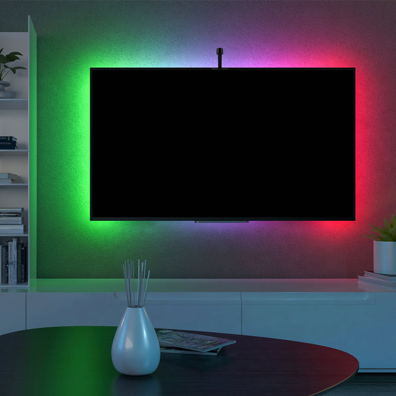 Arlec Smart Multi-Colour Screen Sync Strip Light Wi-Fi sync RGB lighting Smart with Grid Connect