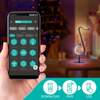 Arlec Grid Connect Smart Music Note RGB Ambient LED Light