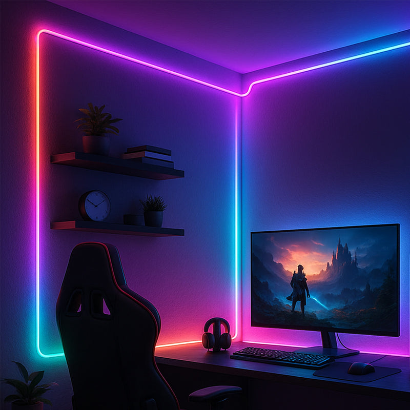 Arlec 5m smart neon flex light with Razer Chroma RGB, Grid Connect decorative lighting