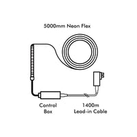 Arlec 5m smart neon flex light with Razer Chroma RGB, Grid Connect decorative lighting