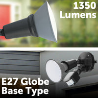 Arlec PAR38 E27 15W smart LED light globe, 1350lm Grid Connect CCT bulb
