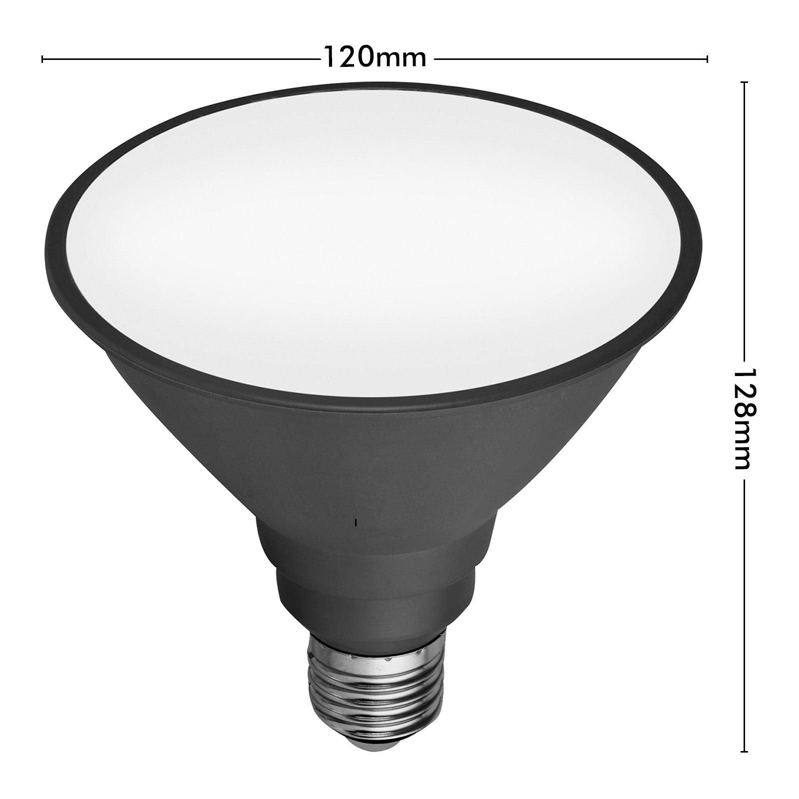 Arlec PAR38 E27 15W smart LED light globe, 1350lm Grid Connect CCT bulb