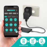 Arlec Grid Connect Smart Adaptor Black Twin Pack