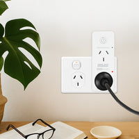 Arlec twin socket smart plug with energy meter and surge protection, Grid Connect adaptor