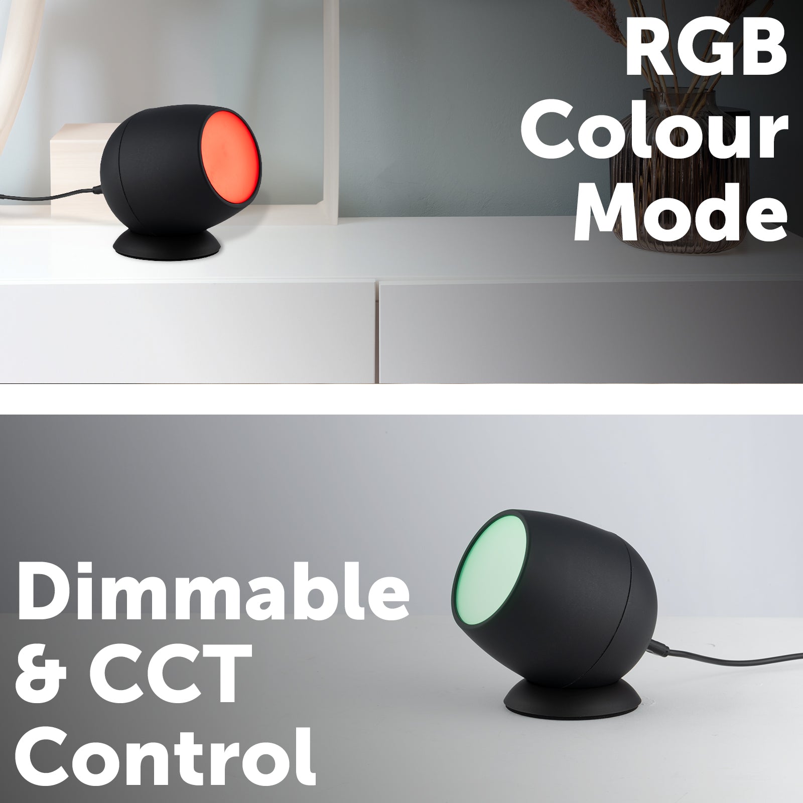 Arlec Grid Connect Smart Tabletop Spotlight Wi-Fi portable lighting