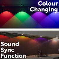 Arlec Grid Connect Smart LED Mood Lamp with RGB CCT – Ambient Colour Lighting