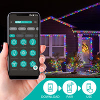 Arlec 800 LED bud string lights, smart Grid Connect decorative lighting