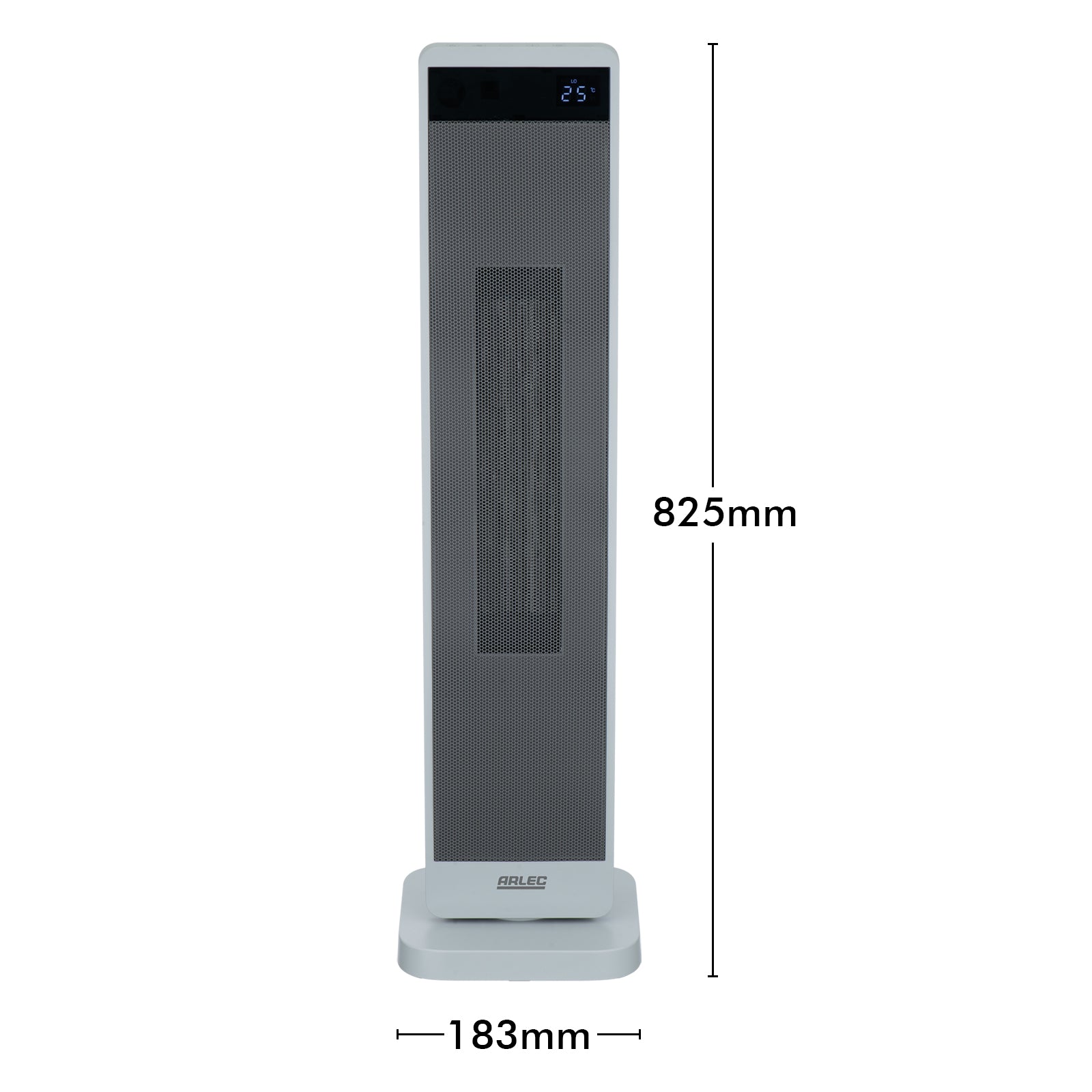 Arlec 2400W Smart Tower Heater Wi-Fi controlled home heating Smart with Grid Connect