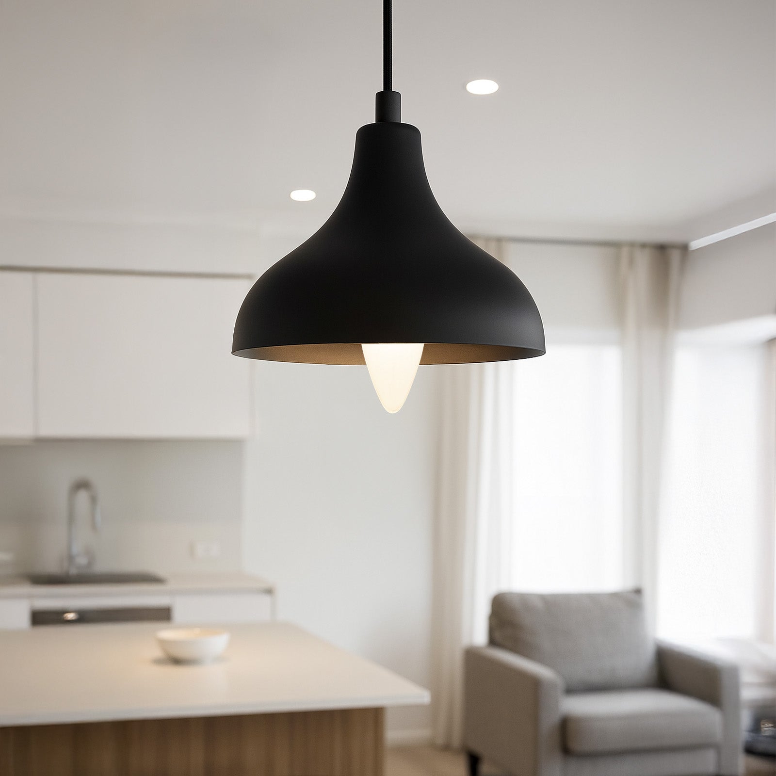 Arlec E14 CCT candle LED globe, 5.5W 470lm Grid Connect smart bulb