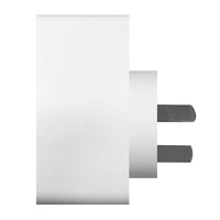 Arlec white smart plug socket with energy meter, single pack Grid Connect power adaptor