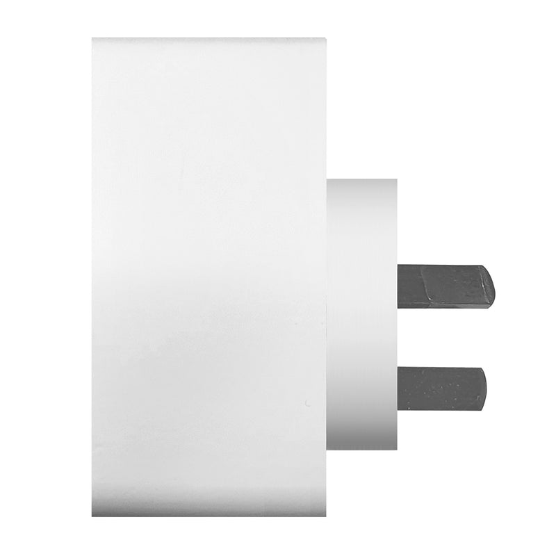 Arlec white smart plug socket with energy meter, single pack Grid Connect power adaptor