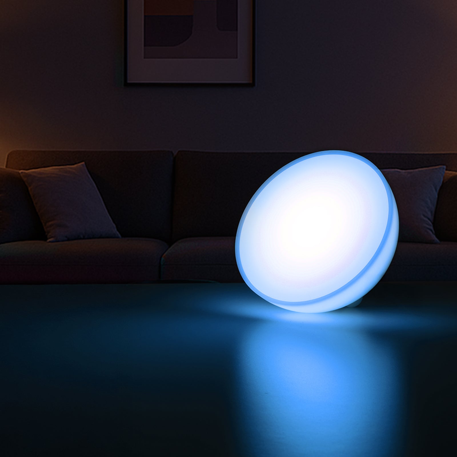 Arlec Grid Connect Smart Portable Hemisphere Lamp RGB CCT – Colour Changing