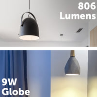 Arlec R80 9.5W smart LED globe, 806lm ES CCT Grid Connect light bulb