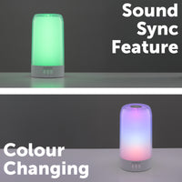 Arlec Grid Connect Smart Sound Sync Mood Lamp RGB CCT – Colour Changing Light