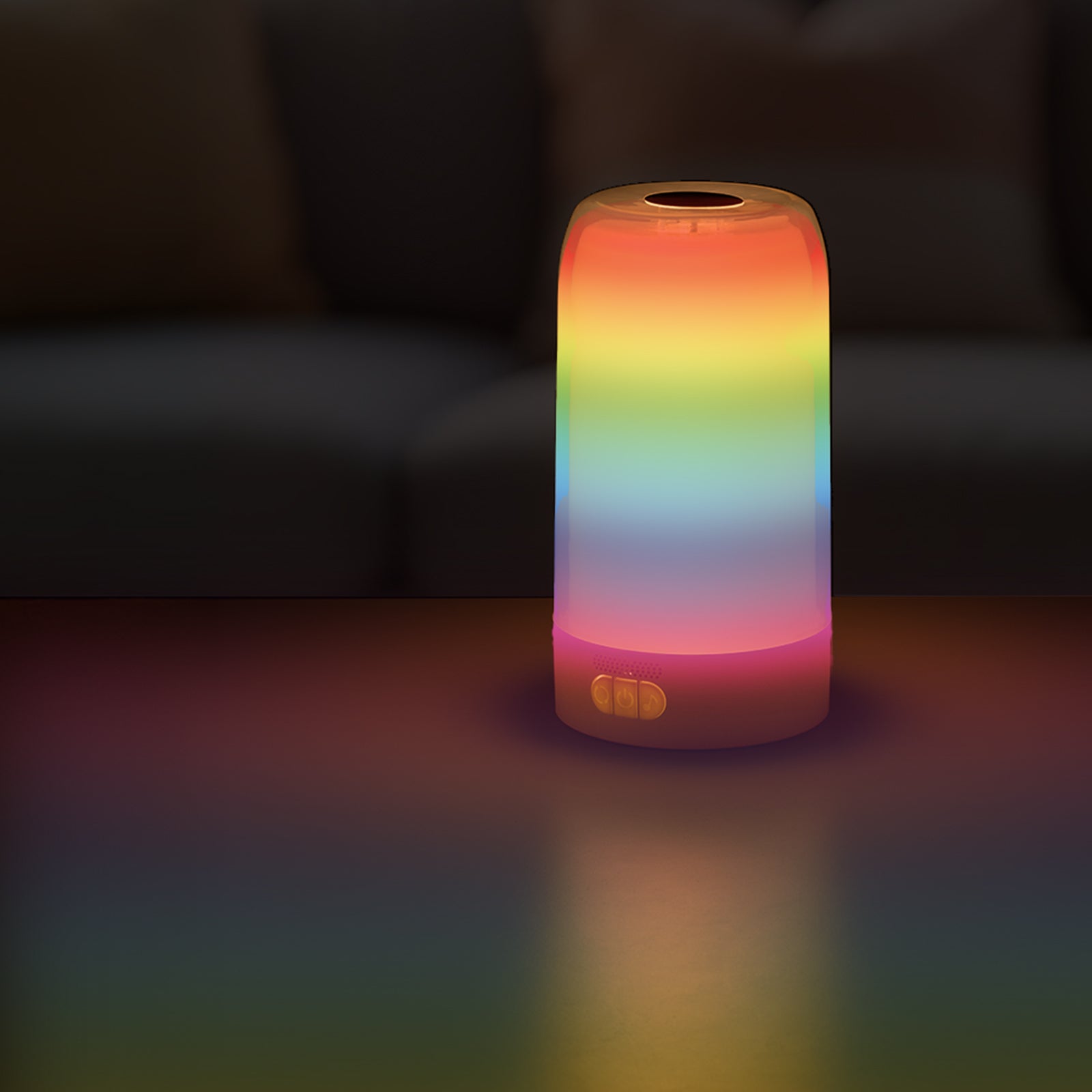 Arlec Grid Connect Smart Sound Sync Mood Lamp RGB CCT – Colour Changing Light