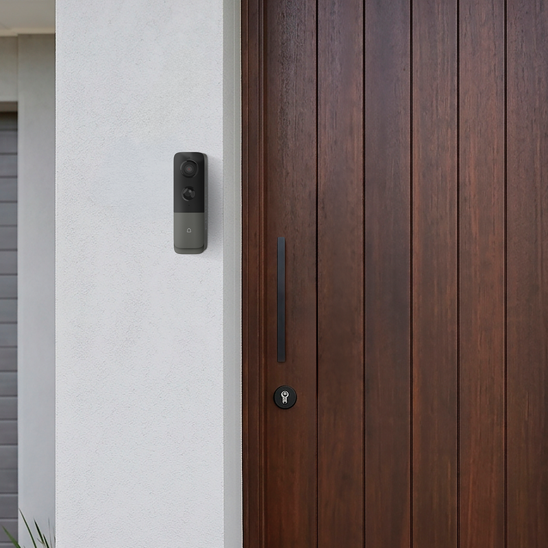 Orion Grid Connect Smart Rechargeable Video Doorbell with Chime