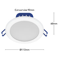 DETA 10W RGB+CCT Smart LED Downlight 4 Pack Wi-Fi lighting Smart with Grid Connect