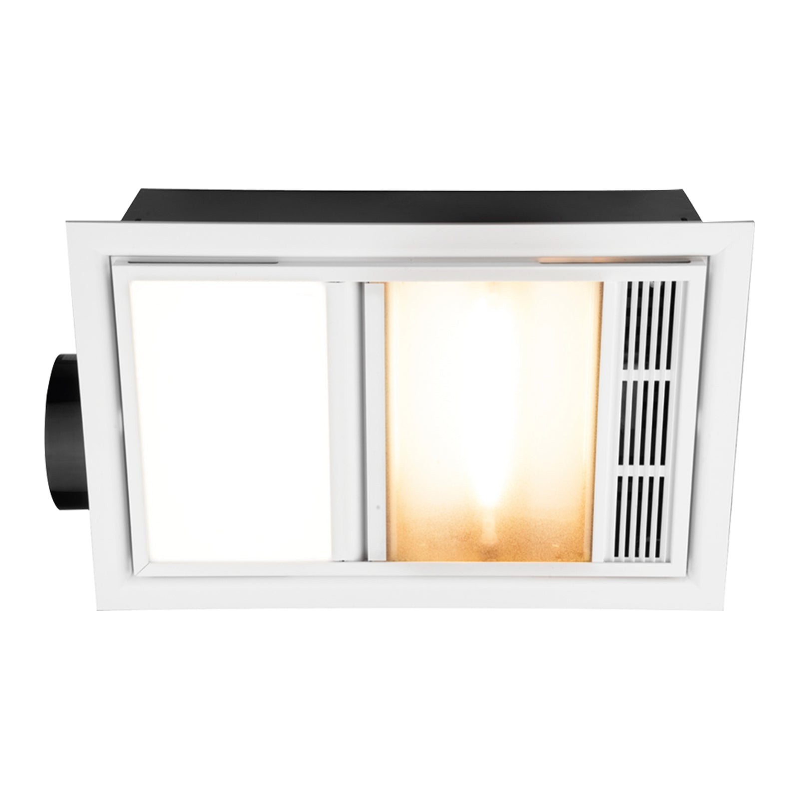 DETA 3-In-1 Bathroom Heater, Fan & Light with Smart Triple Switch Wi-Fi Smart with Grid Connect