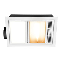 DETA 3-In-1 Bathroom Heater, Fan & Light with Smart Triple Switch Wi-Fi Smart with Grid Connect