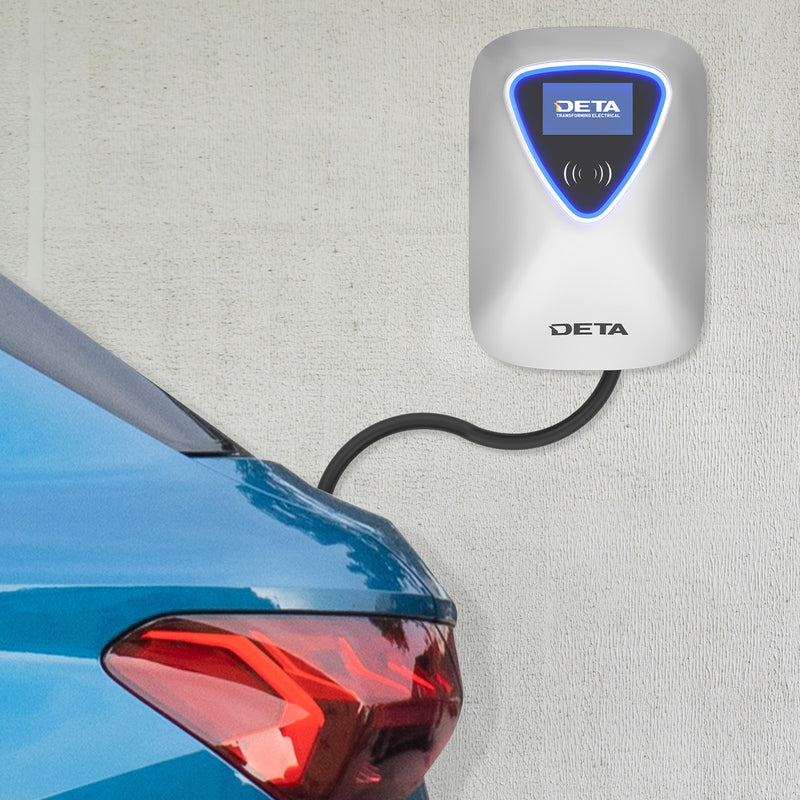 DETA 7kW 1 Phase Smart EV Wall Charger Wi-Fi electric vehicle charging Smart with Grid Connect