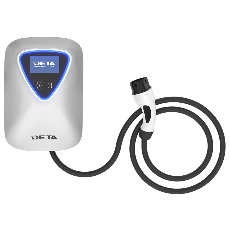 DETA 7kW 1 Phase Smart EV Wall Charger Wi-Fi electric vehicle charging Smart with Grid Connect