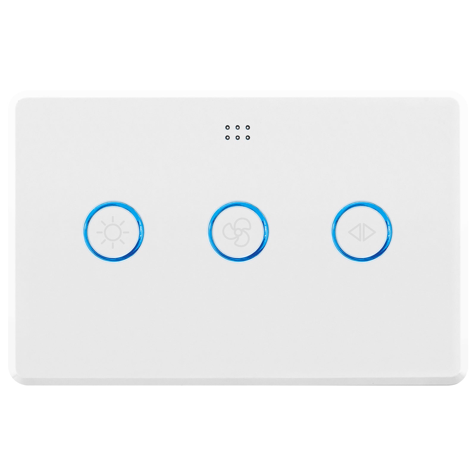 DETA Smart Fan Speed Controller with Touch Light Switch Wi-Fi control with Grid Connect 