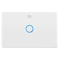 DETA White Gloss Grid Connect Smart Single Gang Touch Light Switch Wi-Fi smart switch
