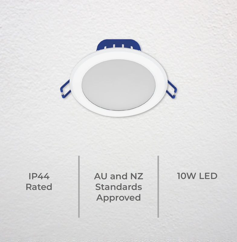 DETA 10W RGB+CCT Smart LED Downlight Wi-Fi colour lighting Smart with Grid Connect