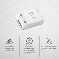 DETA Grid Connect Smart Inline Switch – Wi-Fi smart switch, Grid Connect app, voice control, Google Assistant, Alexa, Bunnings