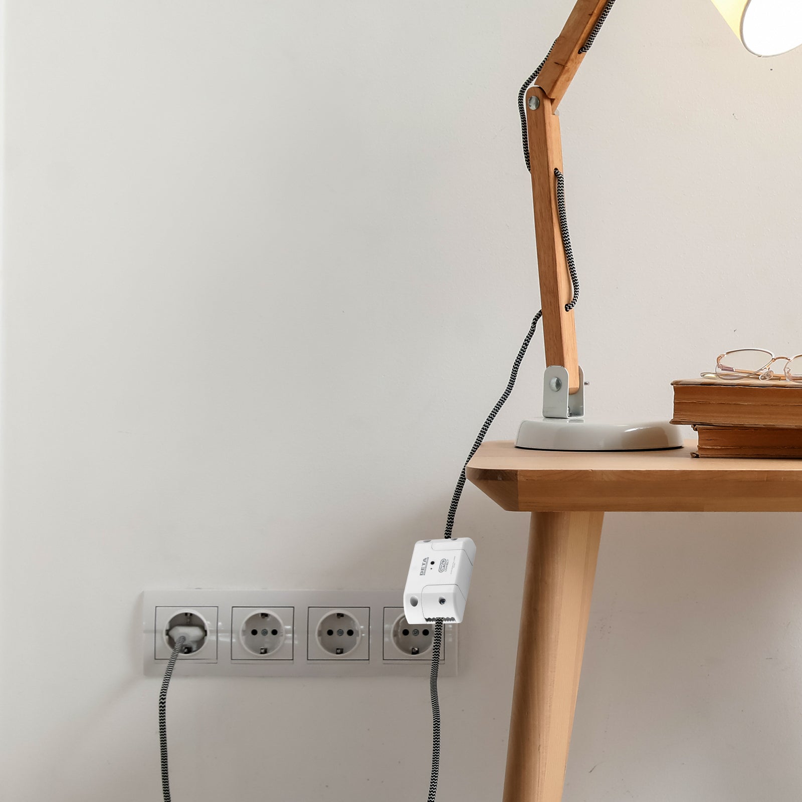 DETA Grid Connect Smart Inline Switch – Wi-Fi smart switch, Grid Connect app, voice control, Google Assistant, Alexa, Bunnings