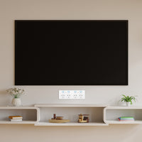 DETA White Grid Connect Smart Quad Touch PowerPoint