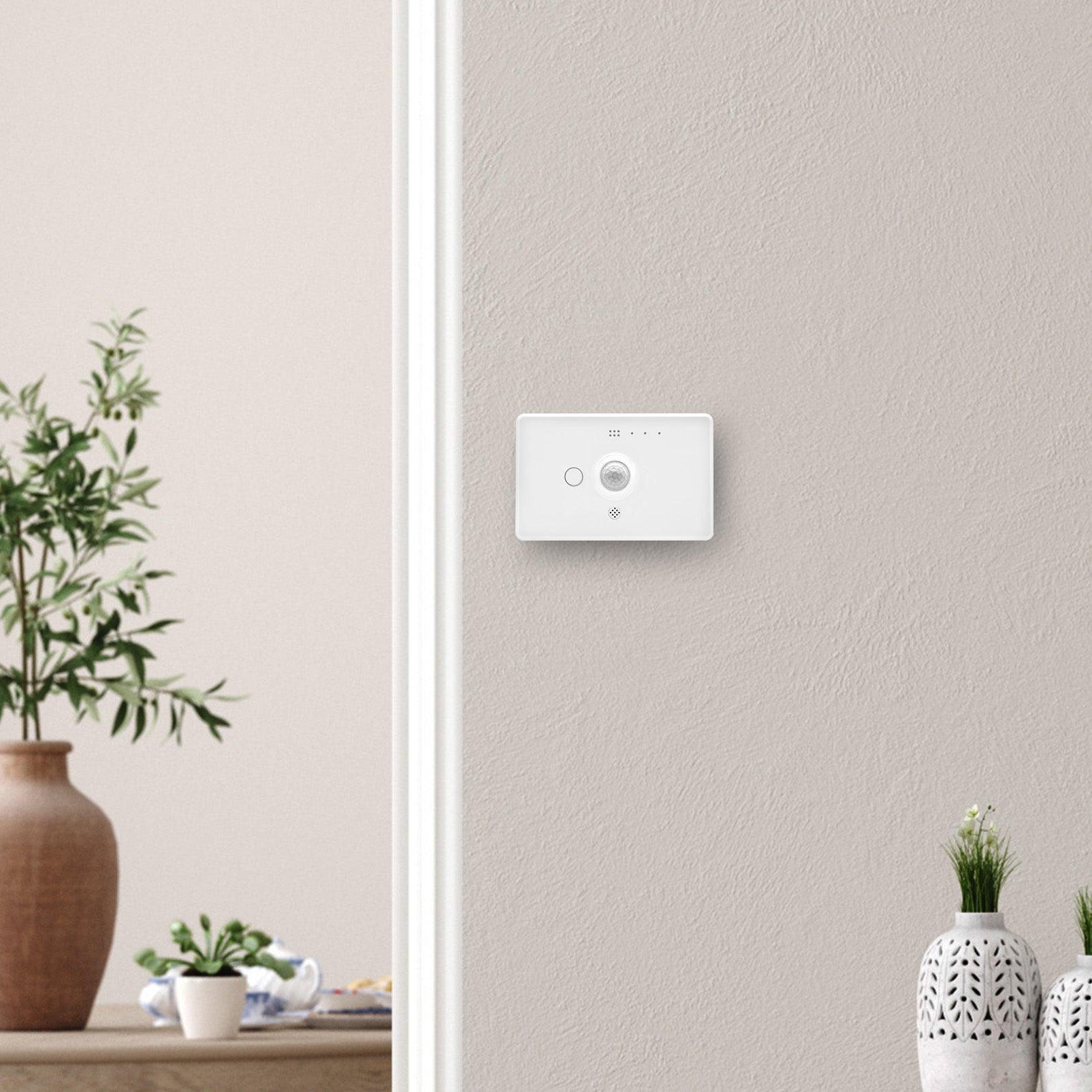 DETA Smart Climate and Motion Sensor Wi-Fi temperature and movement detection with Grid Connect 