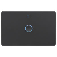 DETA Grid Connect Smart Single-Gang Touch Light Switch – Matte Black, Wi-Fi, LED Power & Wi-Fi Indicators