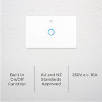 DETA White Grid Connect Smart Touch Single Dimmer