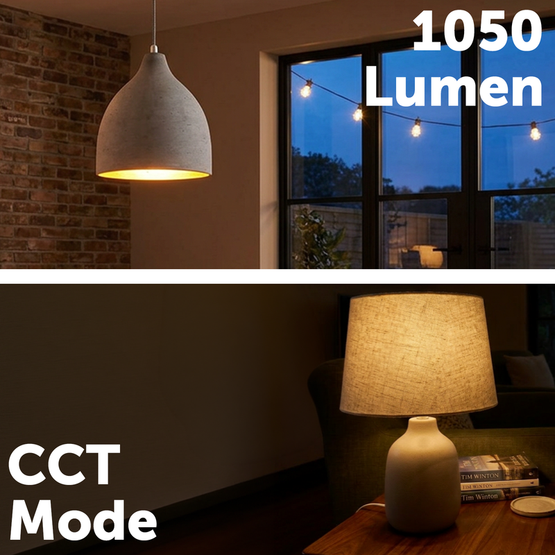 Arlec Grid Connect Smart 11W E27 1050lm Tunable White LED Globe - Matter Compatible
