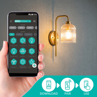 Arlec Grid Connect Smart 5W B15 470lm RGB and Tunable White Candle LED Globe - Matter Compatible