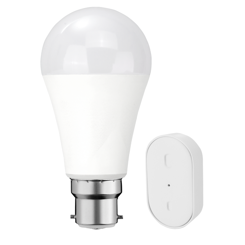 Arlec Grid Connect Smart 9W B22 A60 RGB+CCT and Tunable White LED Globe with Remote