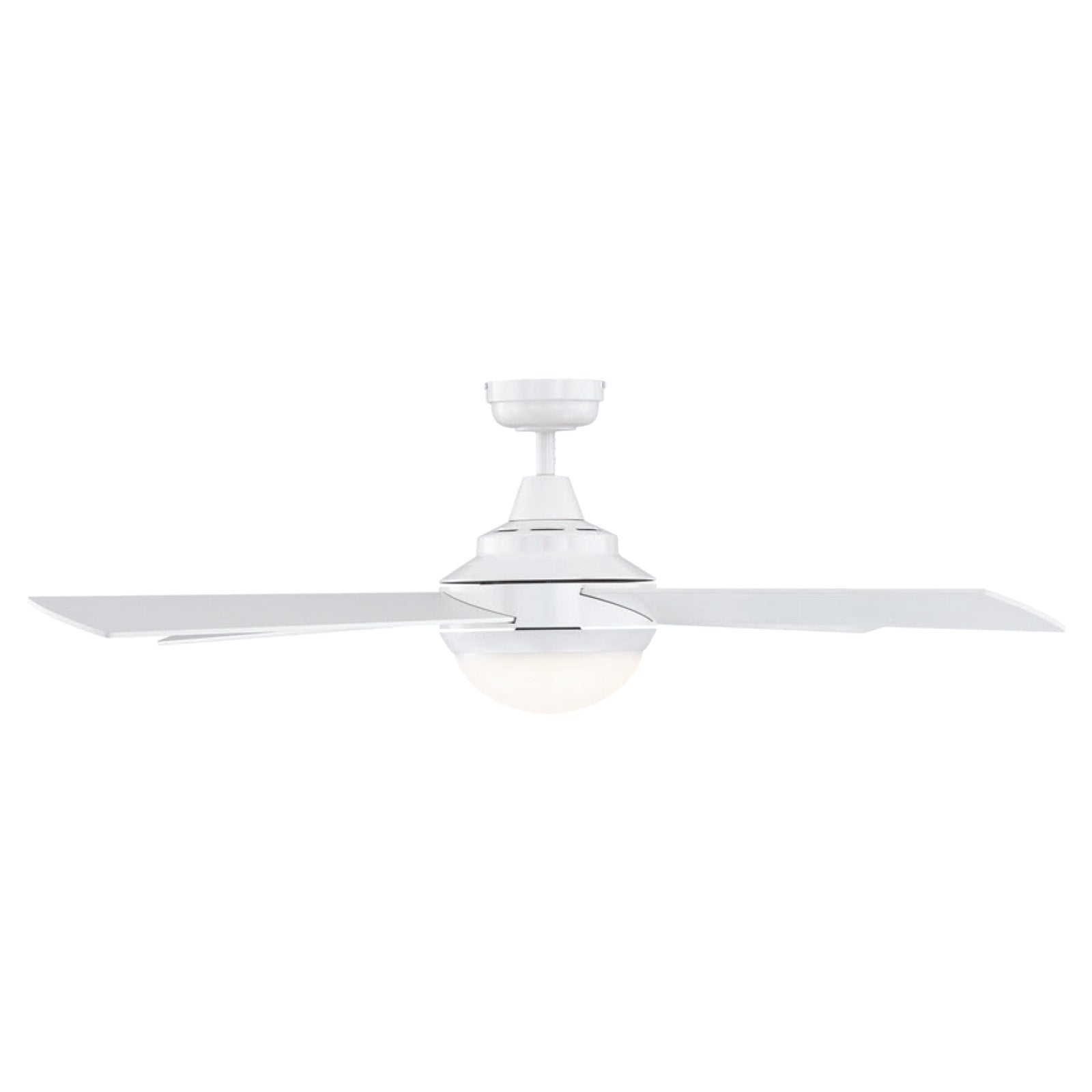 Mercator 132cm Grange smart ceiling fan with LED light, 4 blade Grid Connect remote control fan