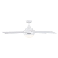 Mercator 132cm Grange smart ceiling fan with LED light, 4 blade Grid Connect remote control fan