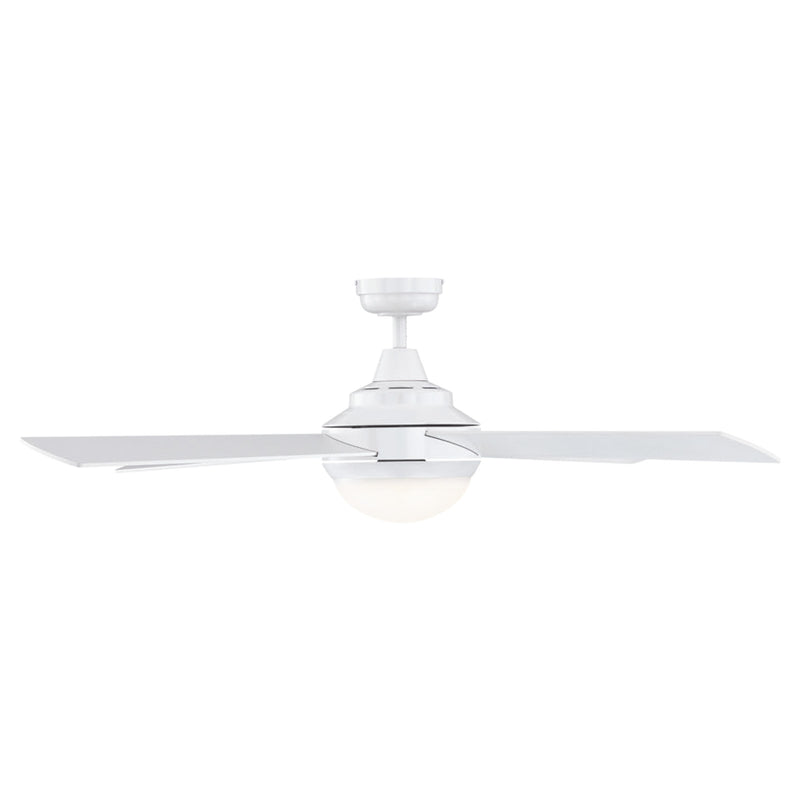 Mercator 132cm Grange smart ceiling fan with LED light, 4 blade Grid Connect remote control fan