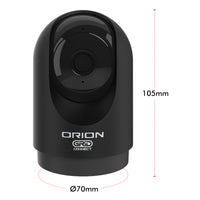 Orion 4MP smart indoor pan and tilt camera, black Grid Connect Wi-Fi security camera