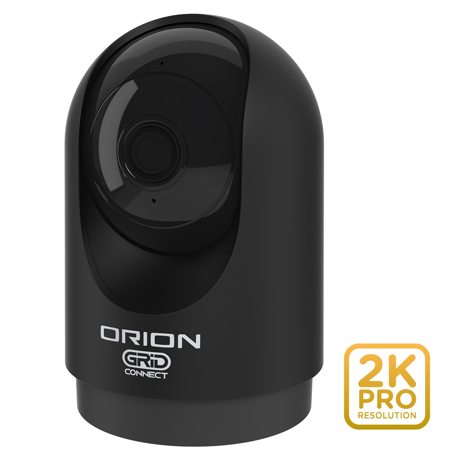 Orion Black Grid Connect Smart 4MP Indoor Pan and Tilt Security Camera