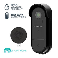 Orion Grid Connect Smart 2K-Pro Rechargeable Video Doorbell Security Camera