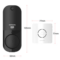 Orion Grid Connect Smart Wireless Video Doorbell with Portable Chime