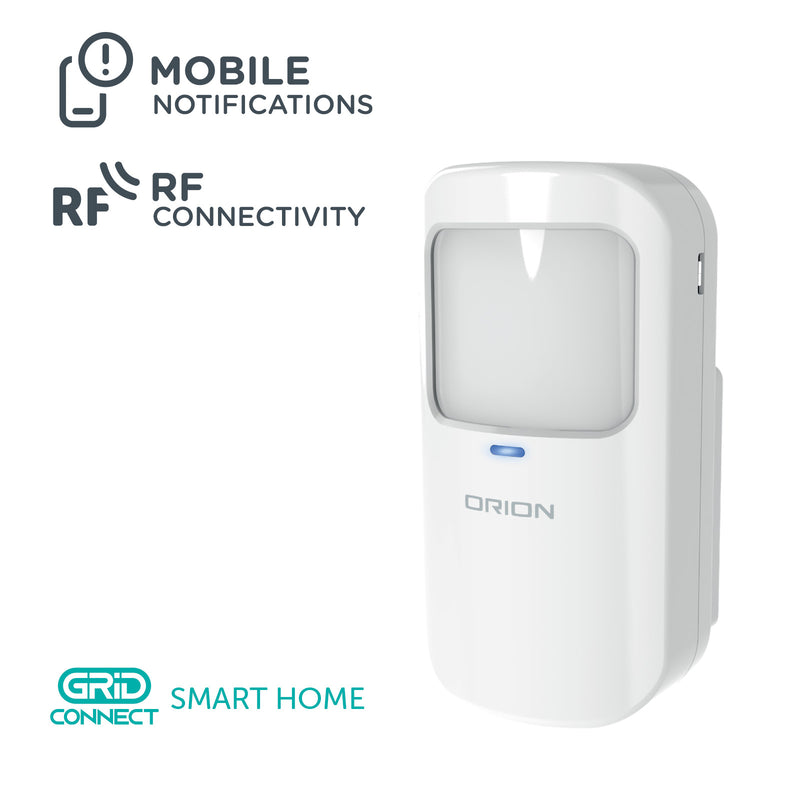Orion Smart Alarm RF Motion Sensor Wi-Fi security accessory Smart with Grid Connect