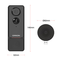 Orion Smart Rechargeable Video Doorbell Camera Wi-Fi home security Smart with Grid Connect