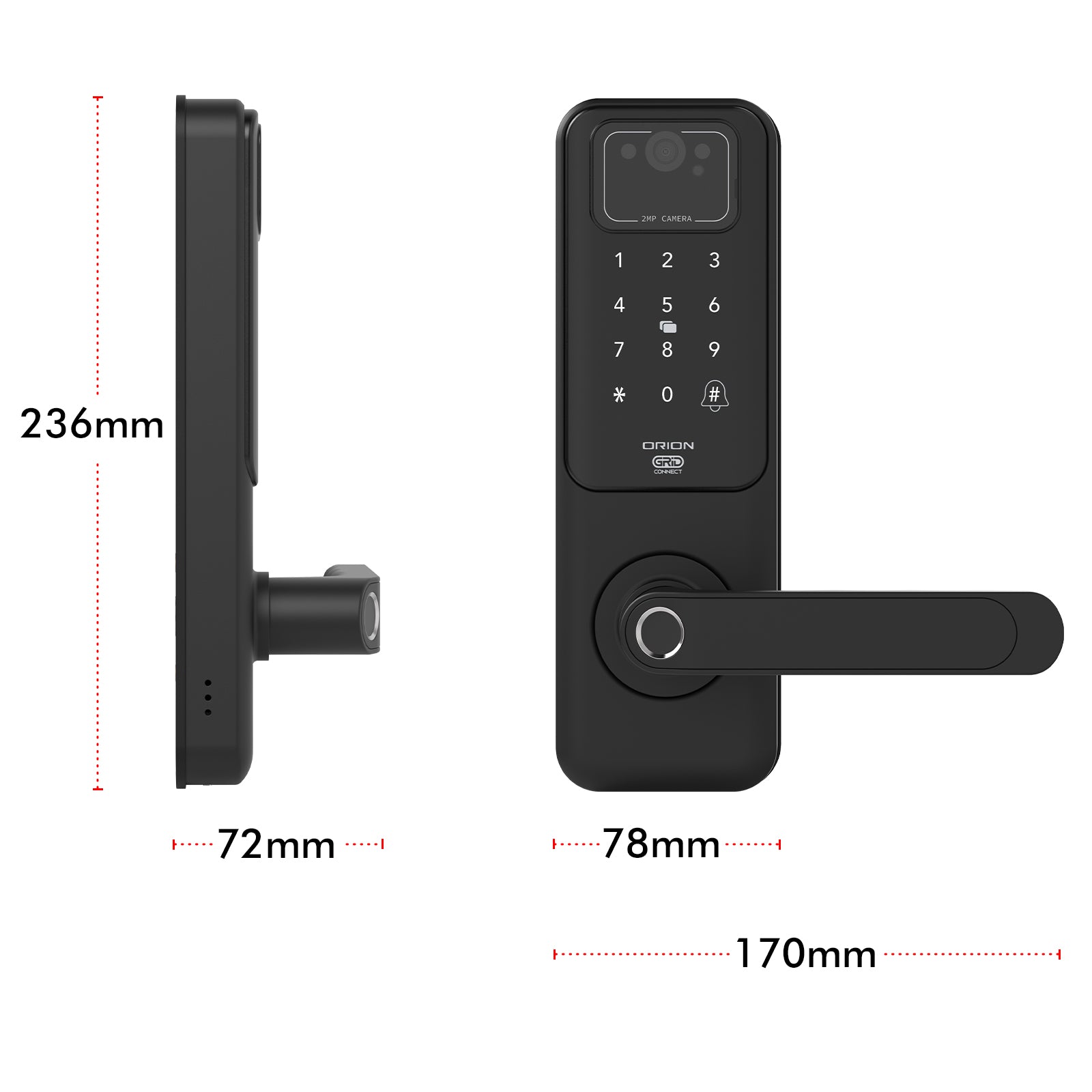 Orion Grid Connect Smart Digital Door Lock