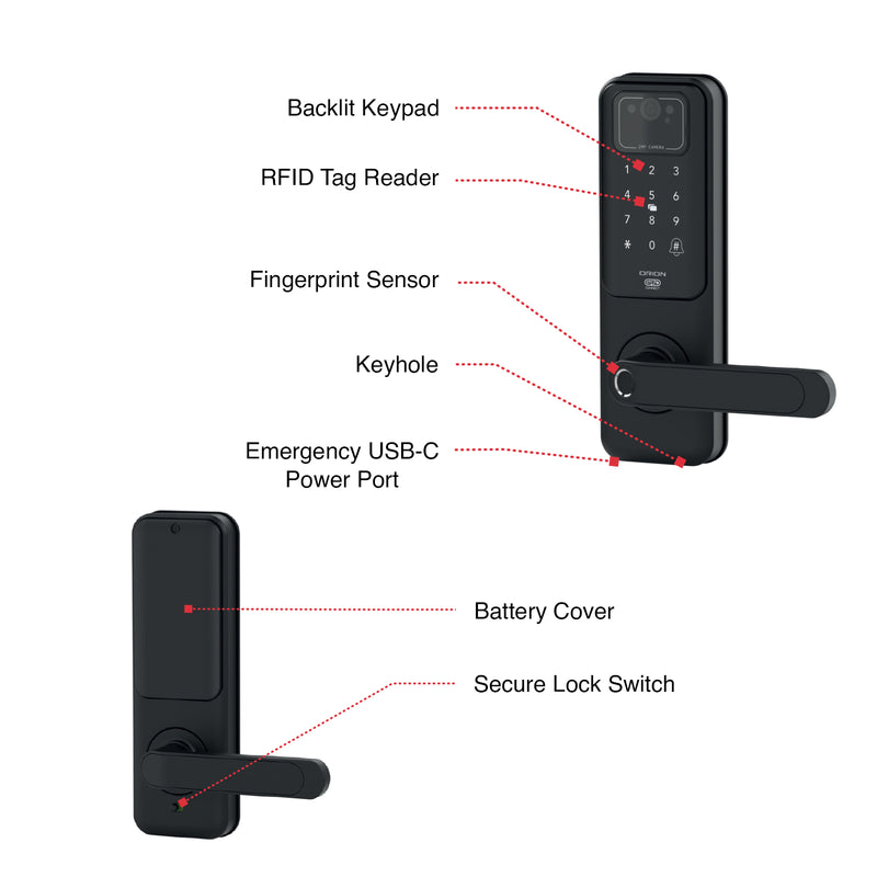 Orion Grid Connect Smart Digital Door Lock