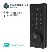 Orion Grid Connect Smart Deadbolt Lock Wi-Fi door security Smart with Grid Connect