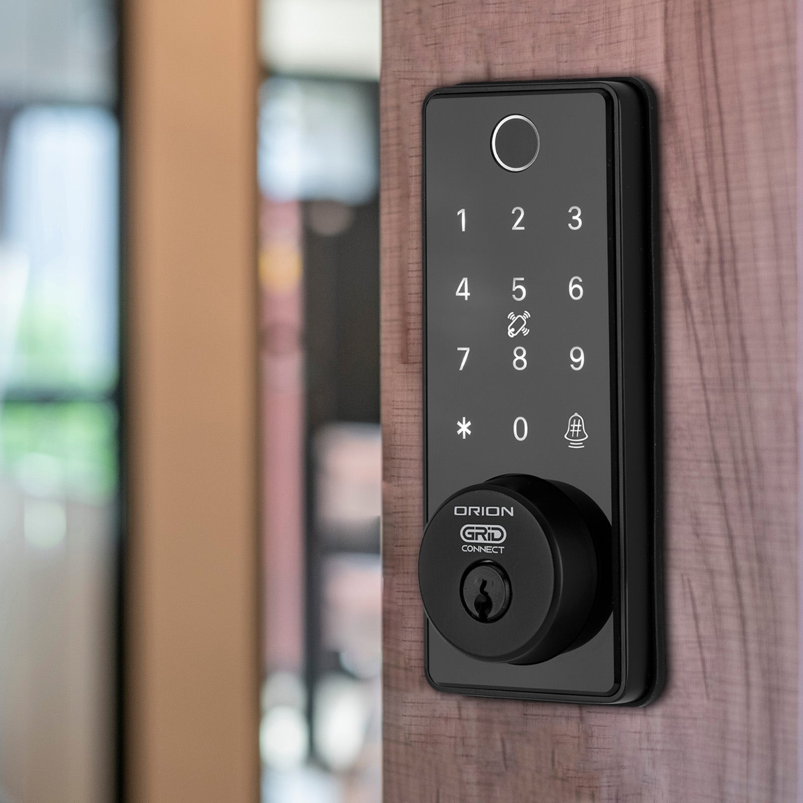 Orion Grid Connect Smart Deadbolt Lock Wi-Fi door security Smart with Grid Connect